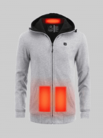 Men’s Zip Pocket Heated Hoodie