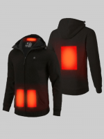 Men’s Zip Pocket Heated Hoodie