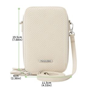 Wholesale Greek Key Pattern Crossbody Phone Bag