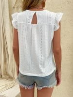 Wholesale Lace V-neck Hollow Casual Vest