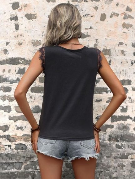 Wholesale Round Neck Button Casual Vest