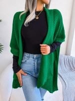 Wholesale Solid Color Short Sleeve Cardigan