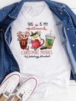 Wholesale This is my hallmark Print Short Sleeve T-Shirt