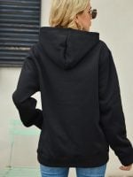 Wholesale BE KIND Print Fleece Hoodie