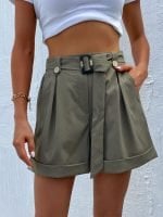 Wholesale Loose Casual Rolled Shorts