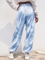 Wholesale Tie-Dye Elastic Waist Lounge Pants