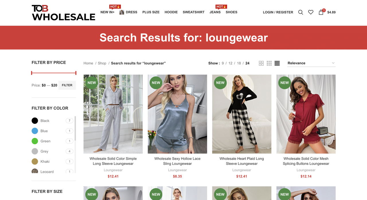 Where to Buy Wholesale Loungewear Sets