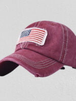 American flag baseball cap