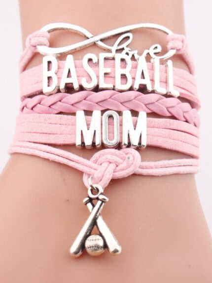 BASEBALL MOM Letter Bracelet-Wholesale