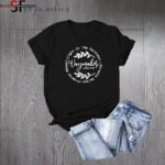 Baseball Letters Print Casual T-Shirt