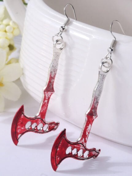 Bloodstained Scary Halloween Earrings