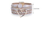 Boho Multilayer Bracelet Heart Bracelet