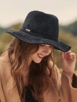 Ajustable Braided Decor Floppy Hat