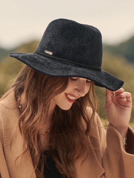 Ajustable Braided Decor Floppy Hat