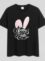 Wholesale Bunny ears letter print T-shirt