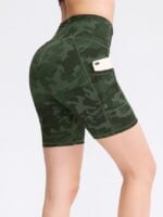 Wholesale Camo Print Pocket Sports Yoga Pants