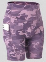 Wholesale Camo Print Pocket Sports Yoga Pants