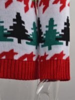 Christmas Tree Printed Knitted Sweater