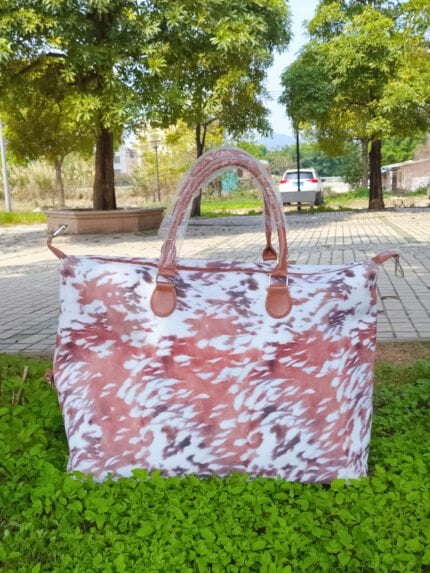 Cow Print Big Capacity Tote Bag