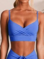 Cross Adjustable Strap Sports Bra