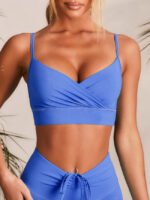 Cross Adjustable Strap Sports Bra