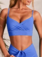 Cross Adjustable Strap Sports Bra