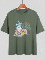 Wholesale Easter Dwarfs Print Short Sleeve T-Shirt