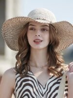 Wholesale Fashion Big Brim Beach Sun Hat