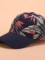 Fashion Floral Print Baseball Cap