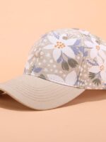 Fashion Floral Print Baseball Cap