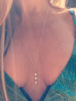 Fashion Heart Shaped Crystal Body Chain