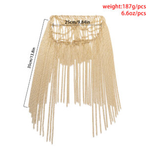 Fashion Metal Chain Fringe Hair Accessories