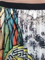 Wholesale Fashion Print Pleated Skirt