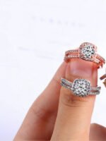 Wholesale Fashion Zircon Gold Plated Ring