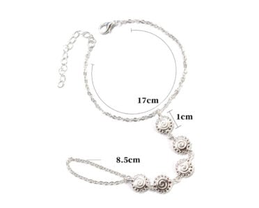 Finger Thread Lace Pendant Exquisite Bracelet