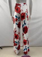 Floral Loose Casual Wide Leg Pants