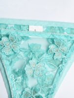 Wholesale Flowers mesh sexy lingerie