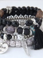 Fringed Boho Layered Bracelet