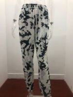 Wholesale Graffiti Print Elastic Waist Casual Sweatpants