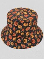 Halloween Pattern Print Fishermen Hat