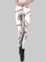 Halloween Print Stretch Slim Leggings