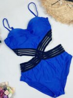 Wholesale Heart Cutout Sexy One Piece Swimsuit