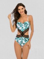 Wholesale Heart Cutout Sexy One Piece Swimsuit