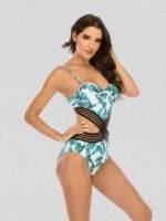 Heart Sling Cutout One-Piece Swimsuit