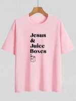 JESUS And Juice Boxes Print Kid T-Shirt