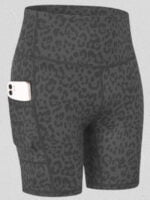 Wholesale Leopard Pocket High Waist Yoga Pants