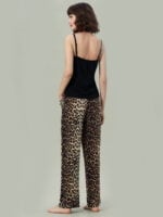 Wholesale Leopard Print Sling Loungewear Set