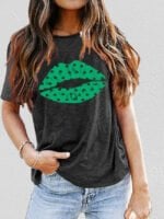 Lip Lucky Shamrock Short Sleeve T-Shirt