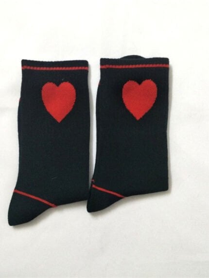 Lovely heart Mid-length socks