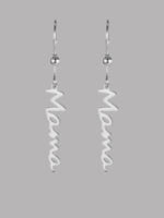 MAMA Alphabet Long Earrings